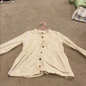 Matilda Jane Swiss dot top. EUC size 6